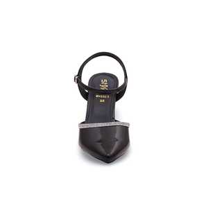 Bombas negras Sling Back con tacón Modelo WN5323 - Product Image 3