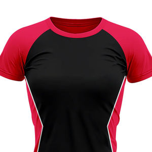 เสื้อเจอร์ซีย์คอกลมแขนสั้นพิมพ์ลายดิจิทัลแฟชั่น OEM ระบายอากาศได้ดี ไซส์พลัส สำหรับซอฟต์บอล พร้อมปักชื่อทีมตามสั่ง แบบยูนิเซ็กซ์ - Product Image 4