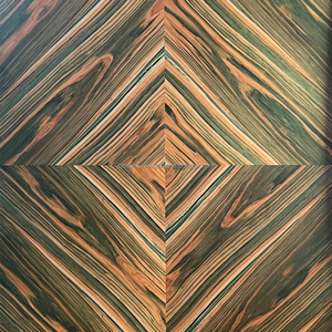Contreplaqué fantaisie teinté vert cèdre IRODORITAI, panneau de contreplaqué plaqué, revêtement en uréthane, design japonais à carreaux pour salon - Product Image 4