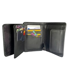 กระเป๋าใส่บัตรแบบพับได้สำหรับผู้ชาย ดีไซน์ทันสมัย ทนทาน กันน้ำ ใช้ได้ทุกวัน พกพาสะดวก เหมาะสำหรับธุรกิจ - Product Image 5