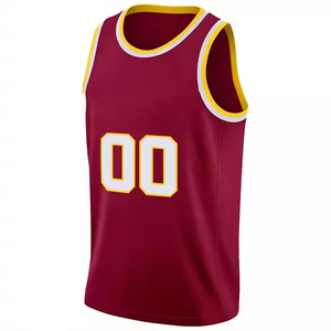 Maillot de basket-ball sur mesure confortable, nouveau design, pour hommes, impression par sublimation, sans manches, respirant, pour adultes - Product Image 3