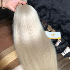 Cheveux naturels vierges de qualité supérieure Minh Khang Premium, cheveux raides naturels du Vietnam, doux et soyeux, non traités, luxe, 100g - Product Image 1