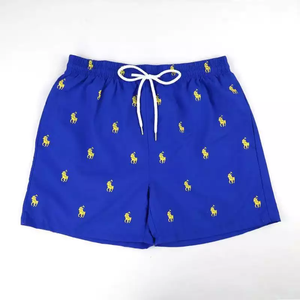 Custom Made Outdoor Men's Casual Board Shorts 100% Polyester Breathable Quick Dry Customizable Mesh <b>Mid</b> Waist Drawstring Closure - Product Image 3