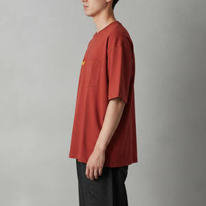 T-shirt Homme Personnalisé Coupe Boxy Épaules Tombantes Streetwear 2026 Couleur Personnalisée 100% Coton 210gsm Épais pour l'Été - Product Image 5