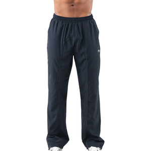 Pantalones de Entrenamiento Negros para Hombre, Corte Recto, Deportivos, Ligeros, para Gimnasio, Suministro al por Mayor Personalizado OEM - Product Image 1