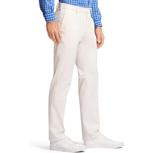Pantalon Chino Homme Blanc Sur Mesure Coupe Slim Droite Décontracté 100% Coton pour Tenue Professionnelle Vente en Gros Acheteurs Vêtements de Détail - Product Image 3
