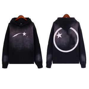 Sweat-shirt à capuche unisexe en molleton de coton brodé et imprimé sur mesure, style urbain, collection automne, directement de l'usine - Product Image 3