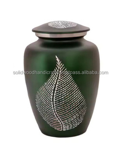Urnas de cremación de metal para hombres y mujeres, urnas decorativas, urnas hechas a mano, urnas conmemorativas para adultos - Product Image 4