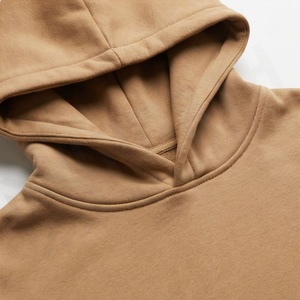 Sudadera con capucha vintage de algodón 100% de alto gramaje para hombre, larga, con lavado ácido, color liso, oversize, talla XS, de invierno, con forro polar, estampado personalizado - Product Image 4