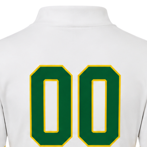 Maillot de sport à manches longues sublimé vert et jaune pour cheerleading – Haut de performance athlétique pour entraînement, compétition et match - Product Image 4