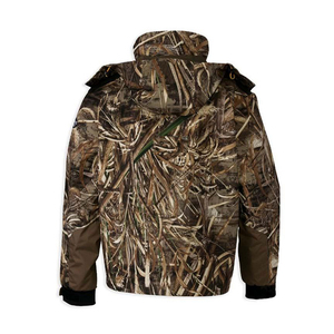 Wholesale Customizable Breathable Quick Dry Waterproof Zipper Closure Stand Collar Canvas <b>High</b> Quality Unisex Hunting <b>Jacket</b> - Product Image 4