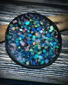 Ópalo Doble Redondo Cabujón, Gema Suelta – Ópalo Calibrado de Corte Redondo para Joyería - Product Image 4