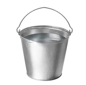 Cubos de hierro galvanizado de diseño vintage, muy vendidos, con asa, para decoración del hogar y jardín, tamaño y forma personalizables. - Product Image 5