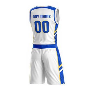 Uniformes de Baloncesto Sublimados Unisex al por Mayor, Transpirables, Tallas Grandes, Logotipo Personalizado para Clubes de Baloncesto, 100% Poliéster - Product Image 3