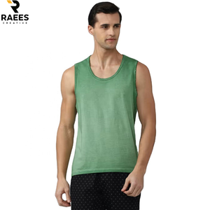 Débardeurs de musculation et de fitness pour hommes en coton avec logo personnalisé, débardeurs de course à pied pour hommes - Product Image 3