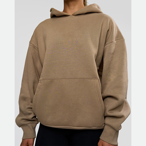 Sweat-shirt à capuche en coton vierge pour homme, personnalisable avec logo, en molleton, style décontracté, vente en gros - Product Image 3