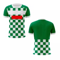 Camiseta de Fútbol Gaélico Sublimada 100% Poliéster Unisex, Transpirable, de Secado Rápido, Tallas Grandes