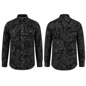 2027 <b>Men's</b> <b>Work</b> <b>Overalls</b> Western Fire Resistant FR Pearl Welding Shirt Workwear Working Shirt <b>for</b> <b>Men</b> - Product Image 1