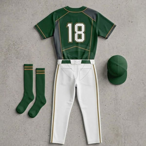 Tenue d'équipe de baseball 2026 pour hommes – Maillot et pantalon personnalisés, confortables et athlétiques avec tissu performant anti-humidité - Product Image 4