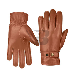Gants en cuir de qualité supérieure, faciles à porter, article 2025, très vendus sur le marché, vente en ligne, gants en cuir tendance - Product Image 1