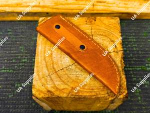 Funda de Cuero Ligera de Alta Calidad UA Supplies, No Impermeable, Hecha a Mano, para Cuchillos de Hoja Fija, con Presilla para Cinturón, para Camping y Actividades al Aire Libre - Product Image 5