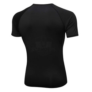 เสื้อยืดคอมเพรสชั่นแขนสั้นผู้ชายขายดี น้ำหนักเบา แห้งเร็ว - Product Image 2