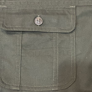 Chemise de chasse pour homme, vert olive, en coton tissé, style cargo, légère, manches longues, sur mesure, en gros, pour le camping et les activités de plein air - Product Image 3