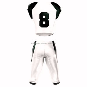 Meilleure qualité OEM logo personnalisé uniformes de football américain pour hommes vêtements de sport de fabrication professionnelle haut court respirant prix de gros - Product Image 2