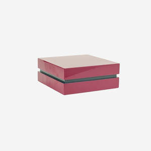 Caja de Joyería de Laca Hecha a Mano Sostenible, Color Rosa Pálido, Organizador de Almacenamiento de Dos Tonos, Regalo Elegante, Venta al Por Mayor, Proveedor B2B, OEM - Product Image 4