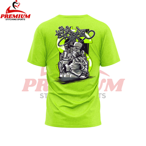 Camiseta de Moda Personalizada con Estampado de Pintura en Aerosol, Poliéster/Algodón, 180g, Lisa, Estilo Urbano, al por Mayor a Precio Económico - Product Image 4