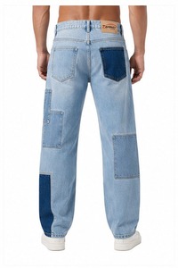 Premium Quality <b>Men</b> <b>Stretch</b> Denim Pants Modern Slim Straight Jeans Comfortable Flexible Casual Wear for <b>Men</b> - Product Image 3