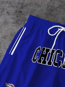 Pantalones Cortos de Verano 2026 para Hombre, con Estampado de Letras 3D, Casuales, Modernos, Suaves, Cómodos, Ligeros, 100% Poliéster, de Secado Rápido - Product Image 5