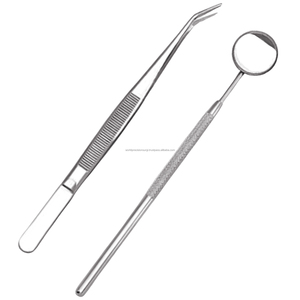 Juego de Instrumentos Quirúrgicos Dentales Manuales de Acero Inoxidable con Empuñadura Moleteada, Herramientas Dentales de Clase I para Procedimientos Orales - Product Image 6