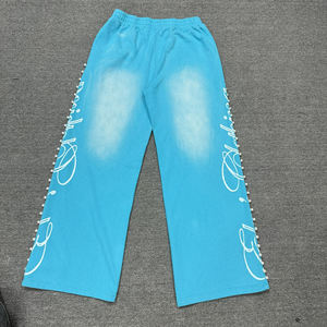 Pantalones Deportivos Personalizados para Hombre, Felpa Francesa, Corte Regular, Bordado, Estampado, Lavado Vintage, Invierno, Impermeables, Ecológicos - Product Image 2