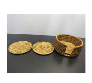 Reusable & durable Rattan Charger Plate Handmade Woven Round <b>Placemat</b> for Table Setting Wedding Party Dinnerware - Product Image 5