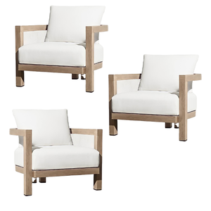 Nouveau produit canapé en tissu de haute qualité canapés de jardin à ossature en bois pour mobilier d'extérieur et d'intérieur ensemble de canapés à un siège - Product Image 6