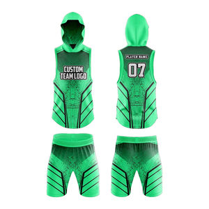 Uniforme de Fútbol Americano Personalizado 7 contra 7 Sublimado, Uniforme de Flag Football Personalizado, Ropa Deportiva Personalizada con OEM - Product Image 3