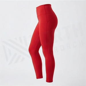 Conjunto de Leggings Deportivos para Mujer 100% Algodón, Pantalones de Yoga Orgánicos, Leggings de Gimnasio para Mujer de la Mejor Calidad Sostenible - Product Image 3