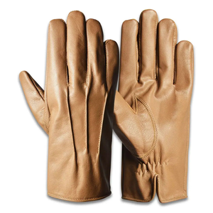 Gants en cuir de mouton pour femmes, respirants, doublés, luxueux, chauds, pour l'hiver, mode - Product Image 5