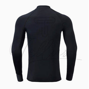 เสื้อรัดรูปผู้ชายสีพื้น ระบายอากาศได้ดี สวมใส่สบาย ผลิตราคาถูก ไซส์ผู้ใหญ่ - Product Image 6