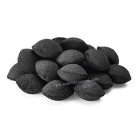 Briquettes de bois dur de qualité supérieure pour barbecue, allumage rapide, combustion longue durée (3h+), sans poussière ni suie, charbon noir 5-6cm, 7% de cendres