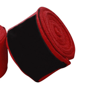 Bandages de boxe élastiques en coton – Bandes écologiques pour gants, souple, pour sports de combat, haute qualité, personnalisables - Product Image 3