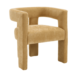 Set di 2 Sedie da Pranzo Contemporanee Imbottite in Tessuto, Poltrona Laterale per Cucina e Soggiorno - Product Image 4