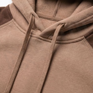Sweat-shirt décontracté à manches longues pour homme avec blocs de couleur, cordon de serrage et poches latérales, idéal pour l'automne - Product Image 4
