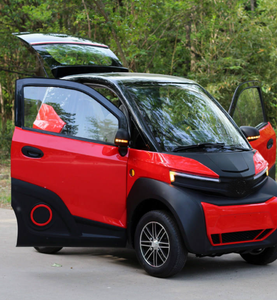 Vehículo Eléctrico Cerrado de 4 Ruedas Hecho en China, 3 Puertas, 2 Asientos, Velocidad Máxima de 55 KM/H, Compacto para Adultos, Estacionamiento Flexible y Conveniente - Product Image 3