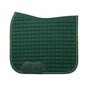 Almohadilla de Silla de Montar Occidental Personalizada para Doma y Salto Ecuestre, de Forro Polar y Algodón Acolchado, Transpirable, Absorbente de Impactos, Verde, OEM - Product Image 2