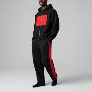 Survêtement pour homme de haute qualité, respirant, en coton, décontracté, pour le fitness, streetwear, fournisseur, fabricant - Product Image 4