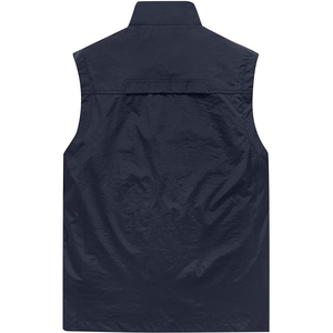 Gilets matelassés personnalisés à prix de gros – Veste sans manches chaude et décontractée pour l'hiver, imperméable, style streetwear - Product Image 3