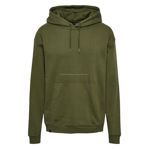 เสื้อฮู้ดลำลองผ้าฝ้าย 100% จากผู้ผลิต ออกแบบเองได้ สำหรับฤดูใบไม้ผลิ ฤดูร้อน ฤดูใบไม้ร่วง และฤดูหนาว - ลายเรียบ - Product Image 3