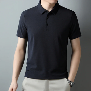 Camiseta Polo de Manga Corta con Cuello Clásico para Hombre, Informal, Transpirable, para Verano, Oficina, Uso Diario, Moda Masculina 2026 - Product Image 5